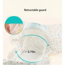 10入組變色寵物尿布，狗狗生理褲，衛生巾，安全內衣和尿布 - 白色 - 查看 4