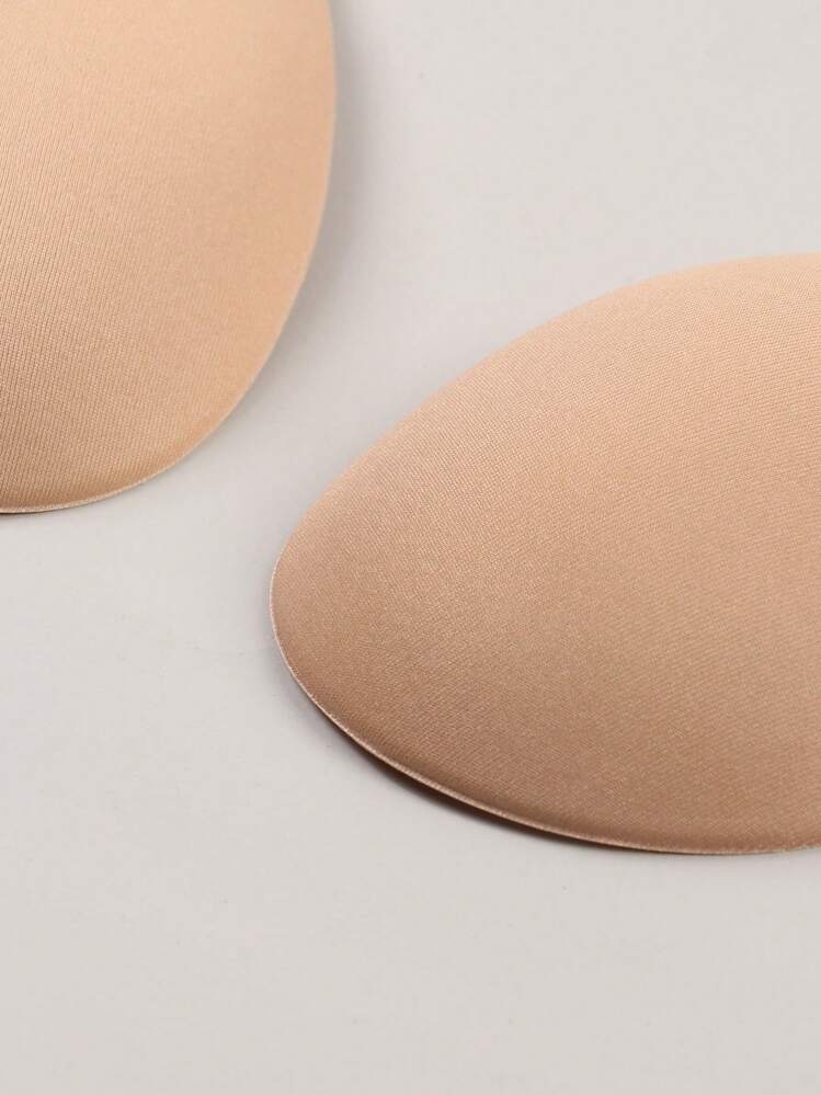 Reggiseno push-up lavorato a maglia senza spalline per donne con adesivi invisibili per sollevare il seno, può essere abbinato con abiti senza schienale - Cachi - Visualizzare 7