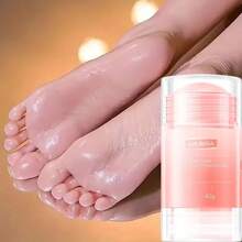 40g Crema para los pies anti-grietas, adecuada para pies y talones secos y agrietados, hidrata los pies y talones secos, previene las grietas en los pies, suaviza y ablanda los pies, hidrata y nutre la piel de los pies. - Blanco - Ver 3