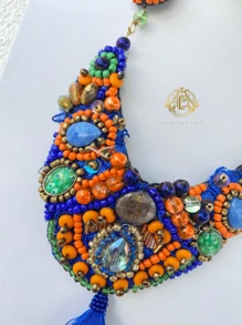 Women Necklace Sets - 彩色 - 查看 3