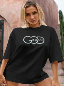 Women T-Shirts - màu đen - Xem 1