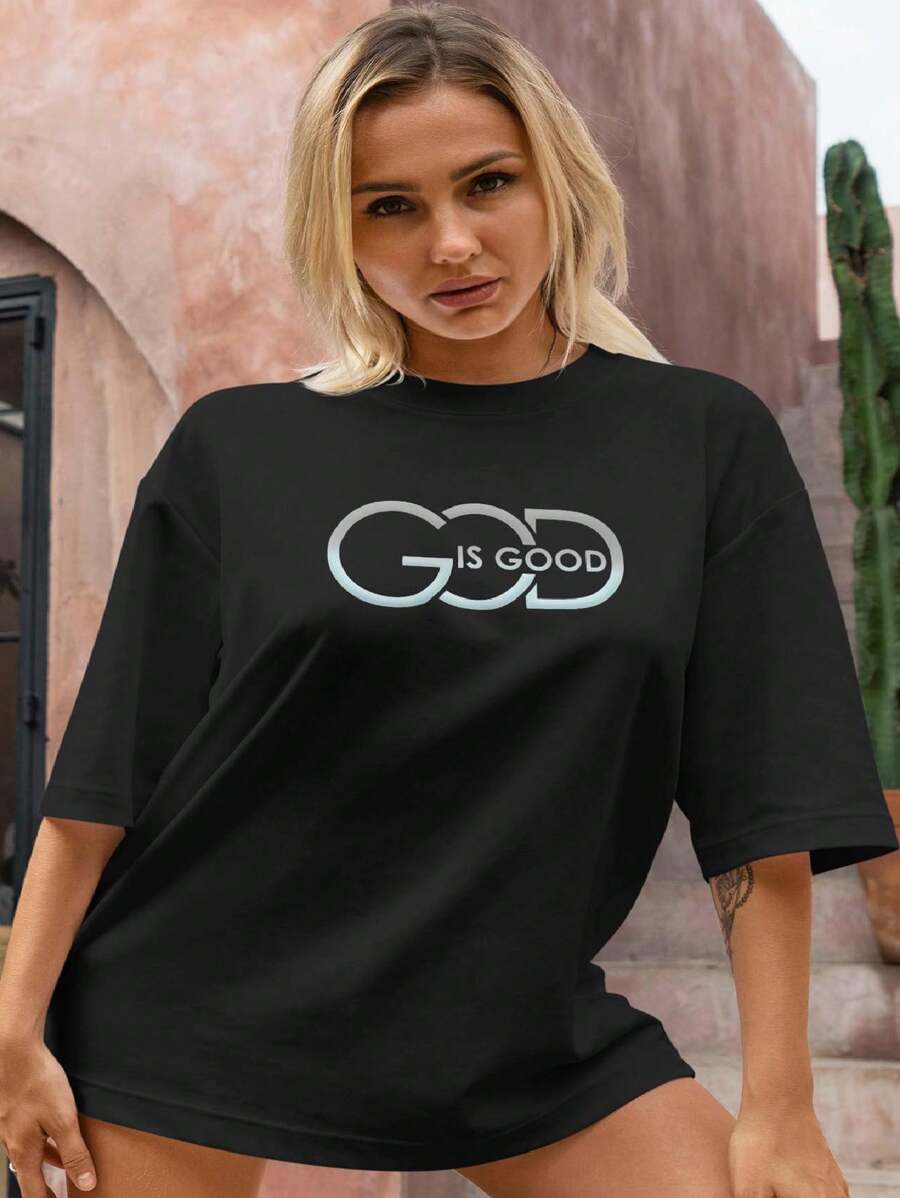 Women T-Shirts - màu đen - Xem 1