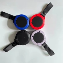 Loa không dây di động mini cao cấp, Hộp âm thanh chống nước có đèn LED nhiều màu sắc với mặt dây chuyền đi xe đạp và dây treo - Màu xanh lam - Xem 7