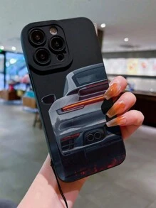 Apple Protective Patterned Soft Phone Case With Lanyard Compatible With Iphone XR/7/8, IPhone 15 Pro Max, IPhone 13, IPhone 14, IPhone 11, Galaxy S24, Galaxy S24+, Galaxy S24 Ultra, Galaxy S22, Galaxy A13 4G, Galaxy A52, A52s 5G, Redmi Note 11, 11 Lite