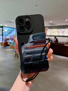 Apple Protective Patterned Soft Phone Case With Lanyard Compatible With Iphone XR/7/8, IPhone 15 Pro Max, IPhone 13, IPhone 14, IPhone 11, Galaxy S24, Galaxy S24+, Galaxy S24 Ultra, Galaxy S22, Galaxy A13 4G, Galaxy A52, A52s 5G, Redmi Note 11, 11 Lite
