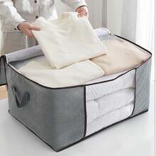 1 Túi đựng chăn cỡ lớn đựng đồ dùng phòng em bé - Xám - Xem 2