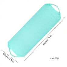 Toalla de baño exfoliante elástica larga, correa engrosada de frotamiento de nylon para limpiar la espalda, elimina células muertas de la piel y limpia durante el baño