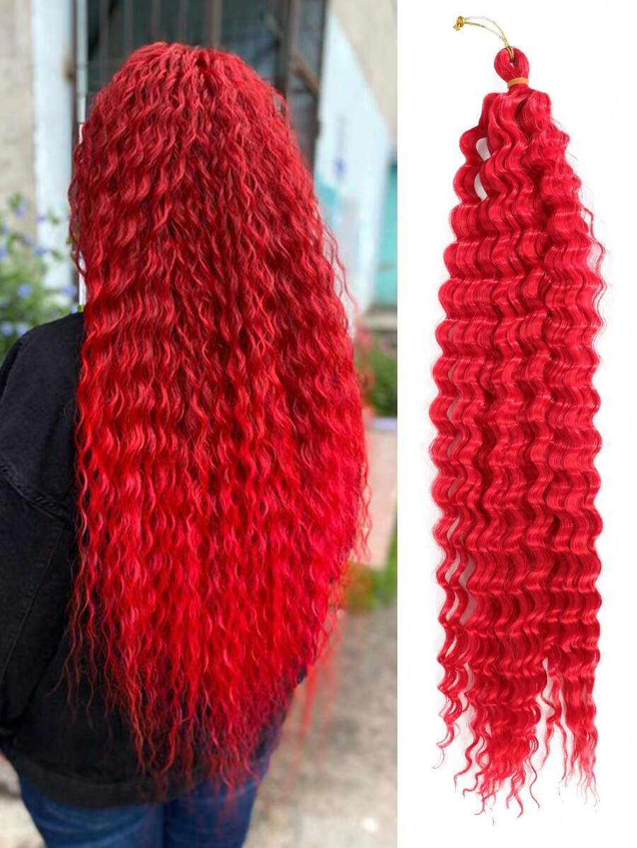 Synthetic Curl Crochet Hair, Ocean Wave Crochet Braids,Water Wave