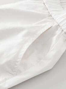 mini bala Young Girls Shorts 2024 Summer New  Pants - White - View 7