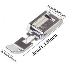 1pc Zipper Sewing Machine Presser Foot