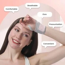 Dây quấn cổ tay chuyên nghiệp dành cho thể thao - Ống hỗ trợ cổ tay cầu lông/thể dục, nhẹ & thoáng khí, thiết bị dây nẹp bảo vệ vỏ bọc gân - Nhiều màu - Xem 6