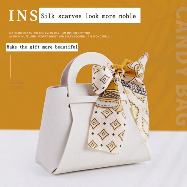 10 bolsas para guardar joias em couro sintético com laço, para embalar joias, lembrancinhas de casamento, festas de aniversário, inauguração de casa, cerimônias promocionais, embrulhos para presentes; 6 cores: vinho tinto, rosa, branco, azul-celeste, azul-safira, laranja e amarelo. (Tamanho M: aproximadamente 42 x 38 x 1,5 cm e tamanho P: aproximadamente 36 x 31 x 1,5 cm), Natal