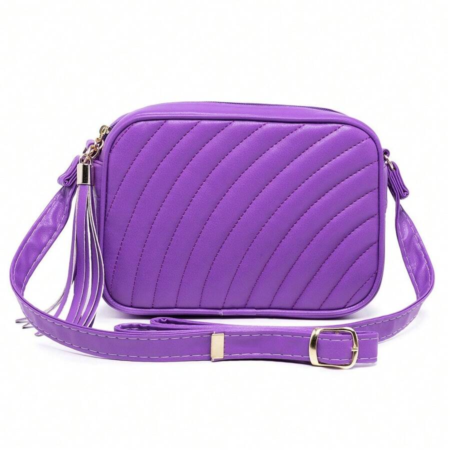 Women Tote Bags - 紫色 - 查看 1