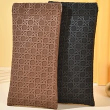 Minimalist PVC Sunglasses Organizer Case For Prescription Glasses, Sunglasses, Data Cables, With Auto Closure, Portable Makeup Bag Glasses Case Holder Organizer Storage Eyeglass Case Protective Case Glasses Bag Sunglasses Pouch For Travel Vacation Cruise Summer Holiday Travelling Bag Travel Stuff Essentials For College Dorm Home School Travel Kit