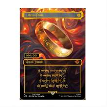 108PCS  Blue Core Magic The Gathering Cards P9 Dual Land Fetch Land Shock Lands MTG Proxy Cards - Royal Blue - View 9