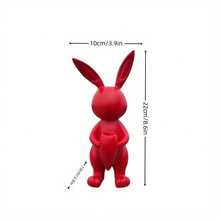 創意兔子氣球花瓶裝飾，豪華客廳/電視櫃/酒吧軟裝飾品，新居禮物