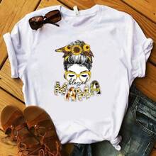 Women T-Shirts - 白色 - 查看 1