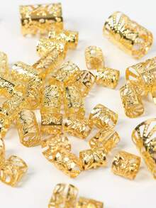 25pcs/Set Mixed Scrunchie Hair Ties Set, Suitable For Braided Hairstyles, Adjustable Hair Hoops, Suitable For Parties & All Seasons, Spring/Summer - Mixed Elements - View 3