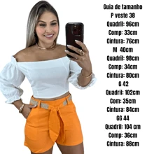 Women Shorts - Naranja - Ver 5
