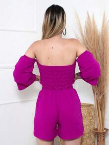 Women Two-piece Outfits - 玫瑰紅 - 查看 2