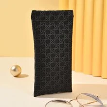 Minimalist PVC Sunglasses Organizer Case For Prescription Glasses, Sunglasses, Data Cables, With Auto Closure, Portable Makeup Bag Glasses Case Holder Organizer Storage Eyeglass Case Protective Case Glasses Bag Sunglasses Pouch For Travel Vacation Cruise Summer Holiday Travelling Bag Travel Stuff Essentials For College Dorm Home School Travel Kit