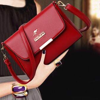High-Quality Synthetic Leather - Chic Crossbody Bag For Women - Fashionable And Lightweight Wallet, Fresh And Anti-Theft