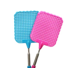 1 pièce Tapette à mouches rétractable, poignée étendue, poignée rétractable durable, ensemble de tapette à mouches robuste pour une utilisation à la maison, en classe et au bureau