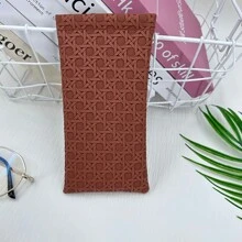 Minimalist PVC Sunglasses Organizer Case For Prescription Glasses, Sunglasses, Data Cables, With Auto Closure, Portable Makeup Bag Glasses Case Holder Organizer Storage Eyeglass Case Protective Case Glasses Bag Sunglasses Pouch For Travel Vacation Cruise Summer Holiday Travelling Bag Travel Stuff Essentials For College Dorm Home School Travel Kit
