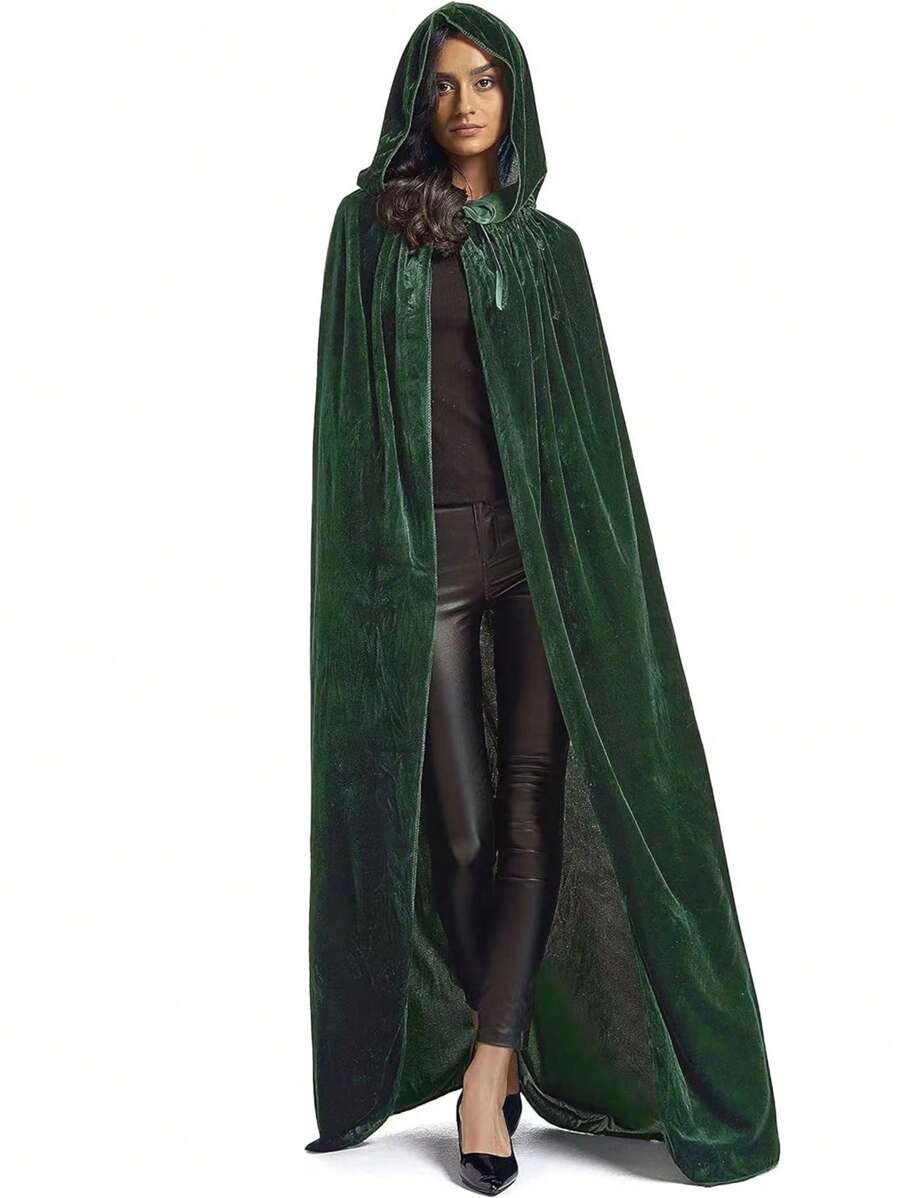 1pc Holiday Costume Cape For All Kinds Of Holiday Party Cosplay Halloween Witch - Multicolor - View 1