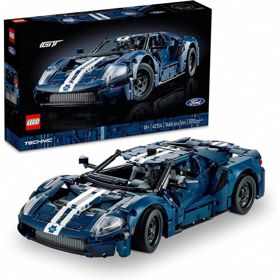 LEGO Technik 2022 GT 42154 Automodell-Baukasten für Erwachsene, Sammlerset, 1:12 Maßstab Supersportwagen mit authentischen Merkmalen, Geschenkidee, die Kreativität und Fantasie anregt, Weihnachtsgeschenk