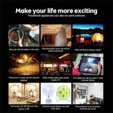 CHANTOWER 1500W/4000W純正弦波逆變器12V 220V/110V直流到交流50HZ/60HZ功率電壓轉換器，汽車太陽能逆變器 - 紅色 - 查看 6