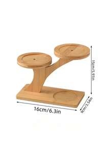 1個木製桌面多層小花架，適用於多肉植物、陽台、客廳、辦公室、盆栽架、收納架和裝飾（需要DIY組裝）