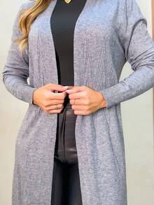 Women Cardigans - 灰色 - 查看 4