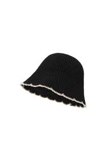 1頂可摺疊針織漁夫帽（女士用），防曬戶外旅行帽，優雅時尚沙灘度假太陽帽，時尚多功能的巴拿馬帽 - A - 查看 6