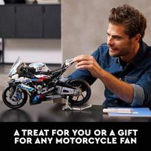 LEGO Technic  BMW M 1000 RR 42130, conjunto de construcción de motocicleta con características auténticas para adultos, idea de regalo de motocicleta - 1 color - Ver 7