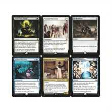 60 Pcs Blue Core Magic The Gathering Cards P9 Dual Land Fetch Land Shock Lands MTG Proxy Cards - Rust Brown - View 10