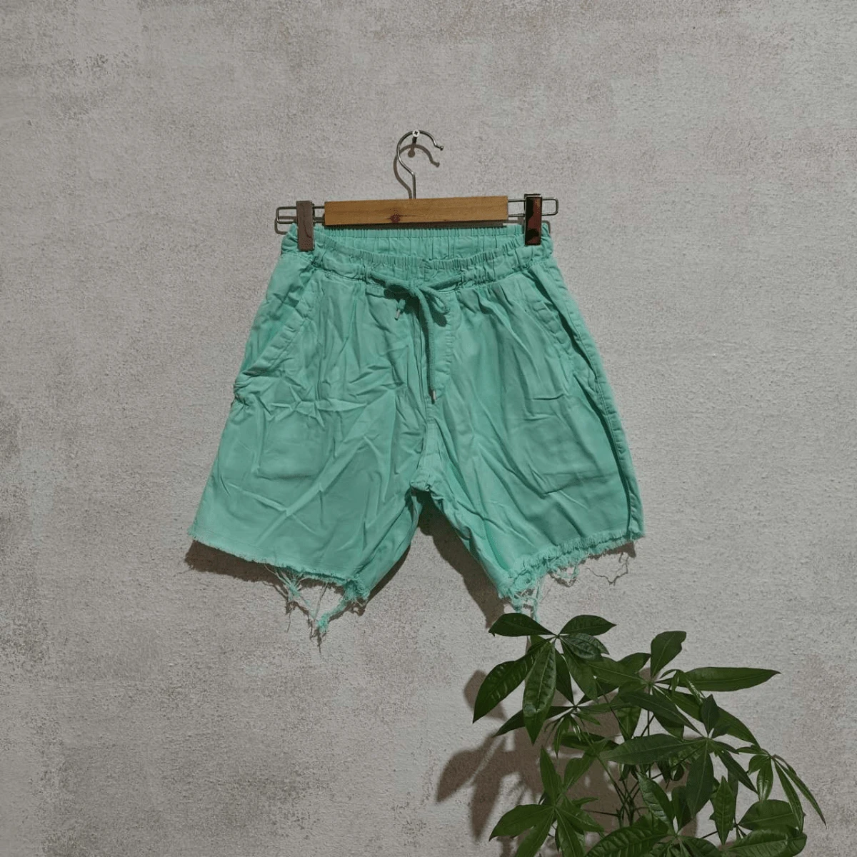 Men Shorts - 綠色 - 查看 1