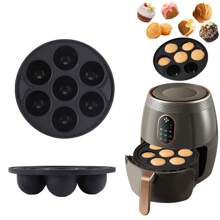 1 pieza Bandeja para freidora de aire de silicona, Forros para freidora de aire de cocina, Papel para freidora de aire, Freidora de aire