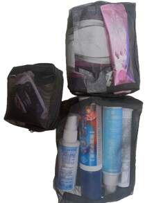 3pcs Transparent Mesh Cosmetic Storage Bags, Multi-Functional Travel Lightweight Portable Organizer, Different Sizes For Sorting Cosmetics And Toiletries Bag, Room Decor, Bags, Makeup Bag, Vanity, Travel, Make Up Bag, Travel Essentials, Organizer, Storage, Travel Essential, Makeup Organizer, Makeup Bags, Toiletry Bag, Desk Organiser, Cosmetic Bag, Makeup Pouch, Make Up Organizer, Vanity Accessories, Make Up Pouch, Make Up Bags,Makeup Bag,Make Up Bag,Makeup Bags,Cosmetic Bag,Makeup Organiser,Travel,Makeup Pouch,Bag,Vanity,Make Up Pouch,Travel Essentials,Pouch Bag,Make Up Bags,Bags,Travel Essential,Vanity Accessories,Small Makeup Bag,Makeup Pouch,Cosmetic Bag,Travel Essential,Large Capacity,Large Makeup Bag,Christmas Gifts,Pouch,Travel,Gifts For Women Travel Essential,Pouch,Clutch / Small Handbag, Makeup Organizer,Makeup Organize,Pouch,Brush Holder,Mini Pouch,Large Capacity Pouch,Gifts For Women,Christmas Gifts,Gift Ideas For Women - Black - View 9