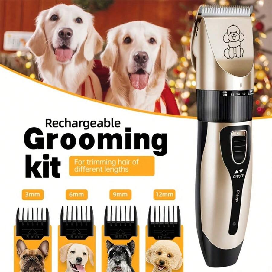 Advanced Pet Hair Trimmer Kit An Electric Precision Trimmer With Mild