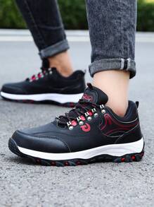 GUYISA Women's Casual Soft Protective Shoes, Microfiber Upper, Fashionable Work Functional Shoes For All Seasons - Black - View 9