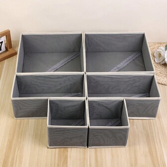 6pcs Non-Woven Fabric Foldable Storage Box For Underwear, Socks, Clothing, Closet, Drawer Organization Decorations Decor Festival Decor Room Decor Home Decor Decor Bedroom Decor Decor, Room Decor, Decorations, Decorations, Decor, Decor, Decor, Decor, Storage, Organizerbedroom,Organizer,Organiser,Home Storage,White T Shirt Women,Black Pants Women,Ladies Winter Clothes,Dress,Winter Clothes For Ladies,Elegant Woman Dresses,White Shirt For Ladies,Long Sleeve,White Jumpsuit For Women,Spring Dresses For Women,Spring Outfits For Women,Spring,Spring Clothes,Minimalist,Summer Tops