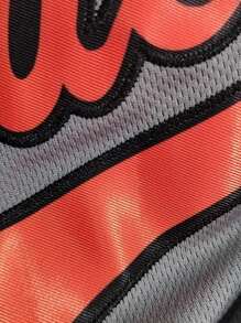 Customized Name And Number Boyfriend Style Men's Embroidery Baseball Jersey Baltimore Grey V-Neck Personalized Short Sleeve Button Down Shirts Party Games Training Sports Tops S-Xxl