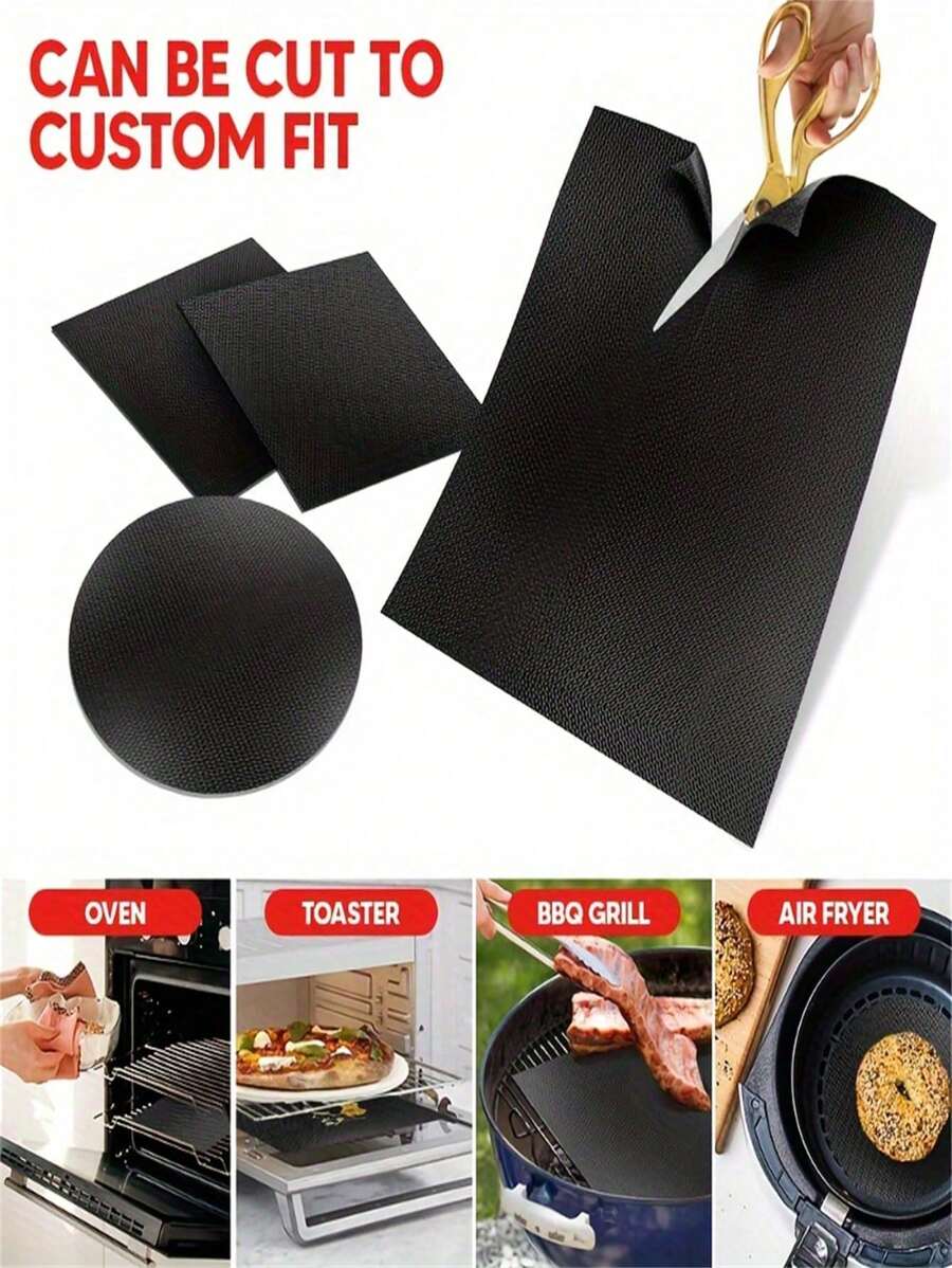 2 Pack Non Stick Oven Liners For Bottom For Bottom Of Oven Reusable