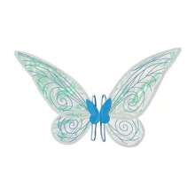 1pc Colorful Angel Fairy Wings Decoration Props Halloween Lady Party Photo Supplies New Year Party Decoration Props,Christmas
