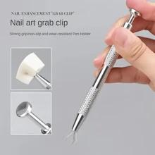 Agarrador de esponja de uña de metal,  mini esponjas de uña reemplazables en bloques para nail art degradado, herramientas de nail art para suministros y accesorios de uñas - Multicolor - Ver 3