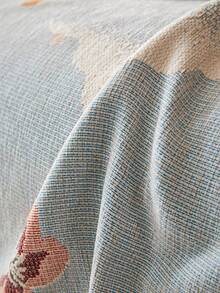 1入組花卉圖案瑟麗沙發套，防寵物撓抓、全覆蓋式沙發套，四季通用 - 彩色 - 查看 8