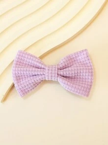 20pcs Diamond Grid Bow Hair Clip Set For Girls - Multicolor - View 6