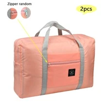 1pc/2pcs Travel Duffle, Waterproof Carry-On Luggage, Shoulder, Travel Tote, Hand, Gym Sports, Overnight Weekend, Lightweight Travel Luggage For Sports, Gym, Vacation, Travel, Business Trip Organizer Makeup Case, For Lipstick, Brush, Skincare, Mobile Phone, Coin, Small Items, For Home, Gift, Vacation And Festival Halloween Christmas Multifunctional Use, Boho Vibes