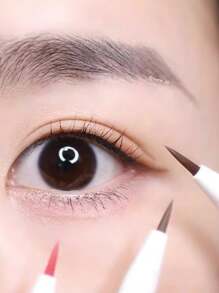 HOLIKA HOLIKA Holly Pop 双头眼线笔 01 原味，轻盈如羽，精准如墨，24 小时持妆，速干不拉扯眼皮，无油配方，便携迷你装，防汗，适合单眼皮，打造个性化眼线，韩式彩妆，0.5克/0.01盎司 - 01 Original - 查看 6